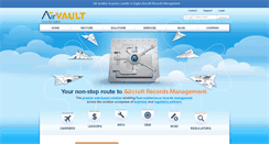 Desktop Screenshot of airvault.com