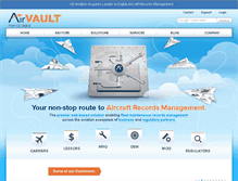 Tablet Screenshot of airvault.com